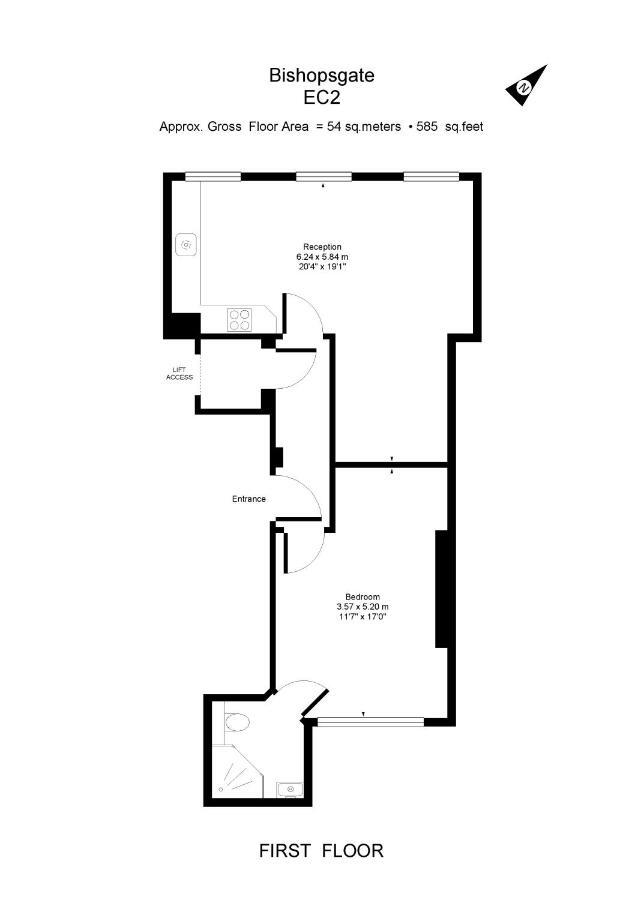 Apartment 1, 48 Bishopsgate By City Living London Luaran gambar